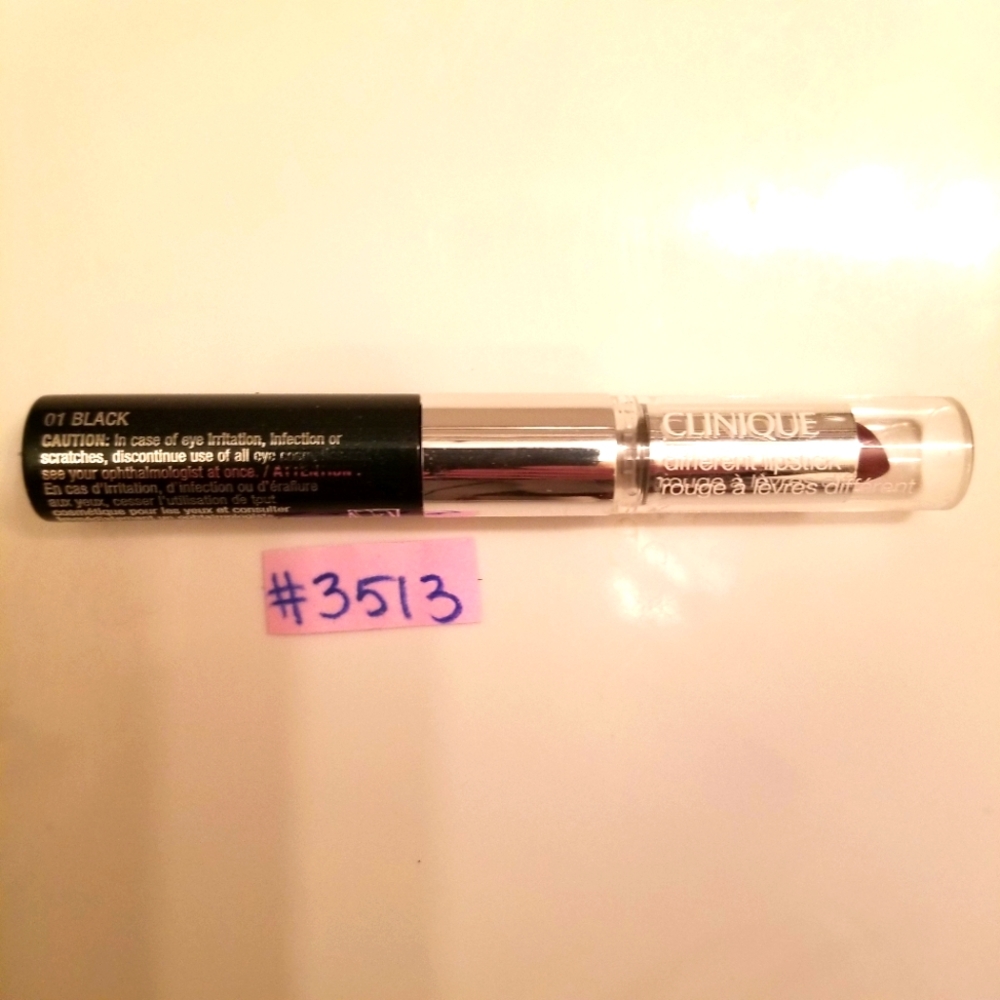 ✅New Clinique 2-in-1 04 Different Grape Different Lipstick & High Impact Mascara